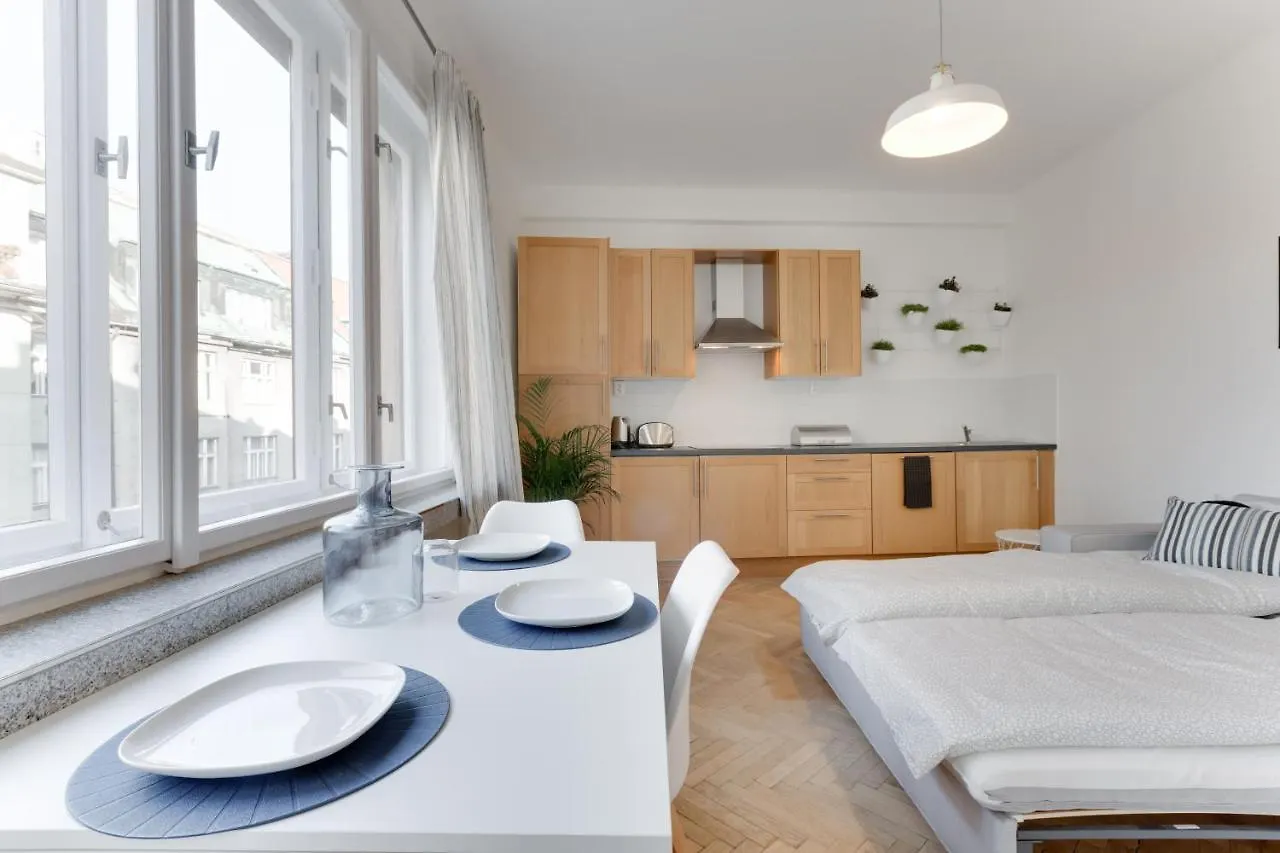 Top Flat 2 Bedrooms In Historical Center - Klimentska Prague Apartment